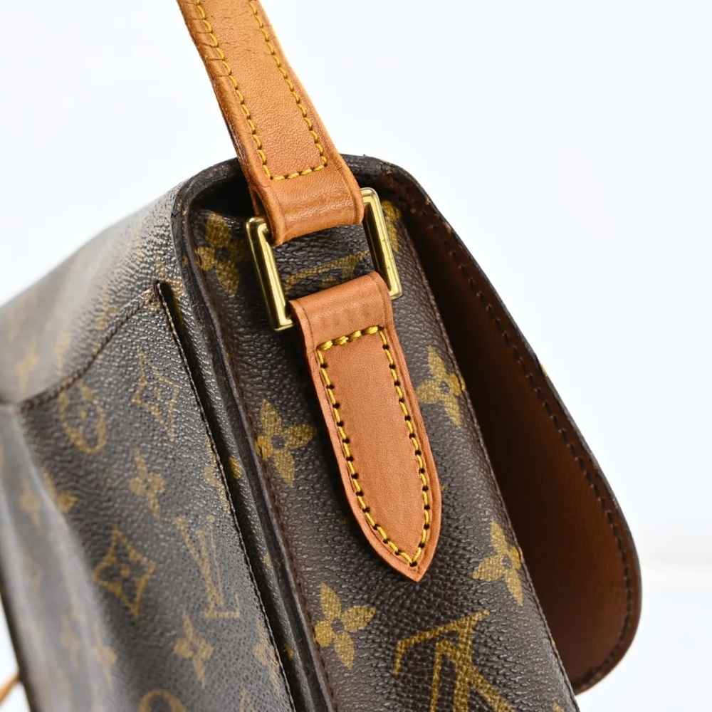 Louis Vuitton Monogram Brown and Tan Shoulder Bag - Picture 9 of 15